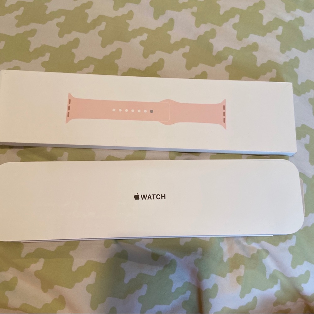 Pink Sand 40mm Apple Watch Sport band
